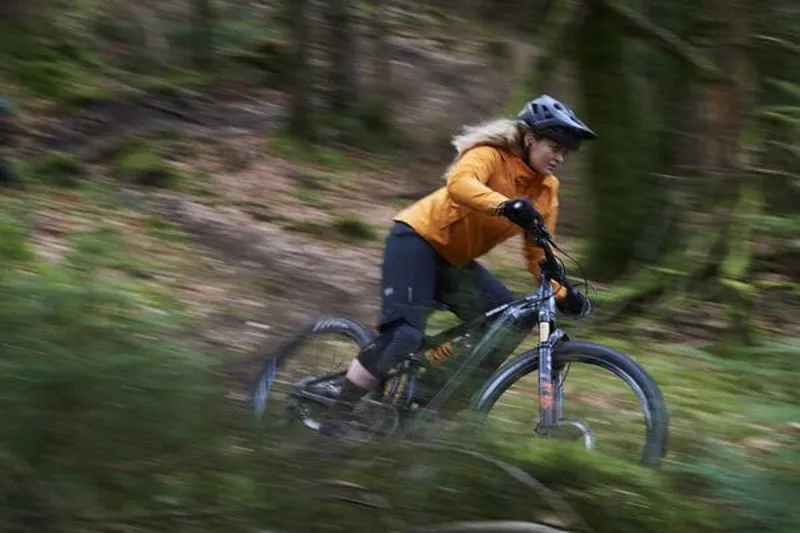 Madison DTE 3-Layer Women's Waterproof Jacket in Mango Orange-2